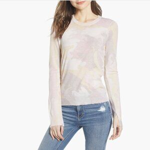 Zadig & Voltaire Spring Camo Cashmere Sweater Neutral Size XS